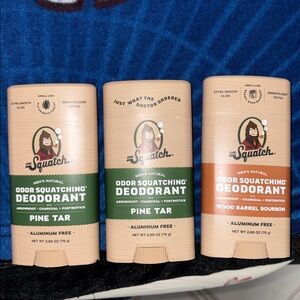 Dr. Squatch Odor Smoothing Deodorant Set